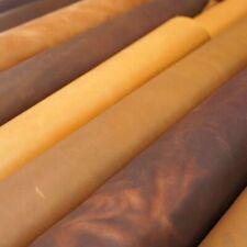 SLC One Side of 4/5 Ounce Earth Tone Oil Tan Leather 12 to 14 Square Feet picture