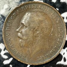 1912-H Great Britain 1 Penny (Many Available) (1 Coin Only) picture