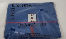 Vintage Yves Saint Laurent YSL Utica fine arts by J.P. Stevens Twin sheet NEW picture