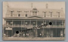RPPC Wow Herring Hotel WATER VALLEY MS Mississippi 1911 Real Photo Postcard picture