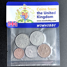 British Coins 🇬🇧 5 Unique Random Coins from UK for Coin Collecting 🇬🇧 picture
