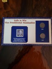 100 Years of Lincoln Coins (1941 1942) & Stamps (1961 Horace Greeley) picture