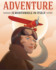 Amelia Earhart  16x20 Poster - Limited Edition picture