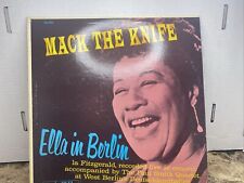 ELLA FITZGERALD Mack The Knife - Ella in Berlin 1960 LP Vinyl |  MG V-4041 picture