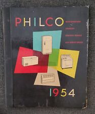 ORIG 1954 PHILCO APPLIANCE  CATALOG  BOOK FRIDGE FREEZER STOVE   ADVERTISEMENTS picture