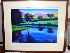 Signed and Numbered 57/295 Paul Powis Blue River I picture