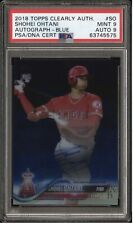2018 Topps Clearly Authentic Shohei Ohtani #SO Autograph PSA 9 /25 Auto RC picture