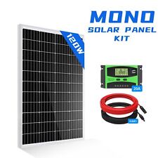 120W 12V Solar Panel Kit with High Efficiency Mono 20A PWM Charge Controller picture