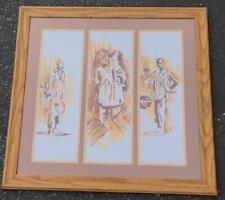 Beautiful Vintage Watercolor Artwork Painting – VGC – NICELY FRAMED & MATTED picture