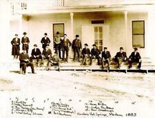 Wyatt Earp Doc Holiday Tombstone Butch Cassidy Hunters Hot Springs 8x10 Picture picture