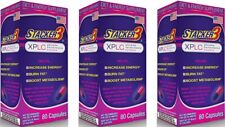 Stacker 3 XPLC 80 Capsules/Bottle (Lot of 3X Bottles) =240 Capsules picture