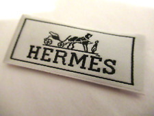 HERMES 1  Designer Tag LABEL Replacement Sewing Accessories 2'' lot 1 picture