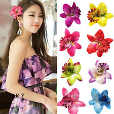 1PC Chic Orchid Flower Large Hair Clamp Claw Clip Barrette Hair Accessories DIY picture