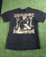 Vintage 1989 Air Waves Egyptian Gold Cats Black T Shirt Mens Medium picture