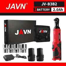 1 Set JAVN 12V Cordless Electric Wrench,45NM 3/8'' Ratchet Wrench,Removal Screw  picture