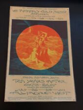 Vintage Ten Years After Fillmore West Bill Graham Laminated Handbill  picture