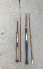 Two Vintage Bamboo Fishing Rods N.F.T. & Horrocks Ibbotson West Coast picture