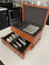 Strasbourg by Gorham Sterling Silver Flatware 8 Place Set Service 39 Pieces picture