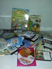 Children’s PB Books with Cassette Lot of 22 Teacher Homeschool Audio Listening picture