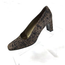 Stuart Weitzman Women's Pumps Brown Suede Leather Size 6 AAA picture