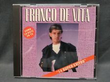 FRANCO DE VITA 14 SUPER EXITOS CD CANADA 1991 SONOTONE ULTRA RARE  picture