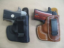 Azula Leather In The Waist IWB Concealment Holster CCW For..Choose Gun Color - D picture