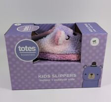 Totes Toasties Kids Slippers Sz Small 11-12T Indoor/Outdoor Sole Thistle Ombre picture