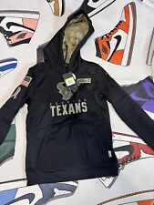 NEW Nike Houston Texans Women's Small Salute to Service Hoodie Sweatshirt Black picture