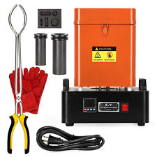 [2024 Upgraded] 1+3KG Gold Melting Furnace Kit 2100°F Electric for Copper Silver picture