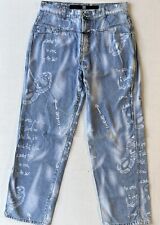 Vintage Marithe Francois Girbaud Jeans Mens 32x31 Blue Baggy Cargo Hip Hop Y2K picture