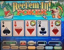 WMS BB1 SLOT MACHINE GAME & OS- REEL 'EM IN POKER picture