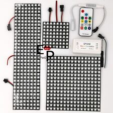 WS2812B RGB Flexible LED Panel Matrix Programmable Display Screen + Controller picture