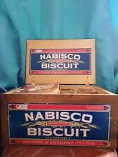 Vintage 1992 Nabisco Biscuit 200th Anniversary Wooden Box  picture