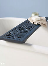 Anthropologie Handcarved Lombok Bath Caddy NEW GORGEOUS picture