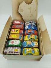 Agglo Vintage Tin Small Friction Cars 24ct (12 models 2 of each) H2O damaged box picture
