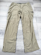 Columbia Pants Men 36x32 Beige Silver Ridge Convertible Omni Shade UPF + Nylon picture