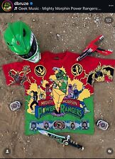 Dbruze Power Rangers All Over Print Shirt XL picture