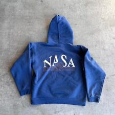 90s Vintage NASA Research Hoodie Pull Over Space Medium picture