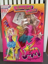 Vintage 1986 Flash n Sizzle Doll Jem/Jerrica Jem & the Holograms Hasbro Unopened picture