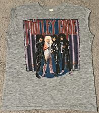 Rare Vintage Motley Crue Theatre Of Pain 1985-86 Tour Concert Sleeveless Shirt picture