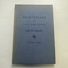 Shakespeare As Poet and Lover  (Signed) by Louis K. Anspacher picture