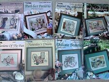 Leisure Arts Paula Vaughan Cross Stitch Patterns Charts Booklet YOU CHOOSE VTG picture