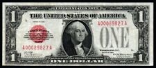 1928 $1 SUPERB HIGH GRADE XF+ Legal Tender United States Funny Back Note picture