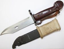 Romanian Type II Russian Style Rifle Bayonet & Scabbard - Warsaw Pact Cold War picture