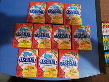 10 Unopened 1988 Topps Baseball Card Wax Packs picture