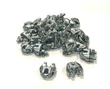 Cable Clamps 3/16” U-Bolts Galvanized Wire Rope Clamps Clips 6, 12, 50 ~ 100pcs picture