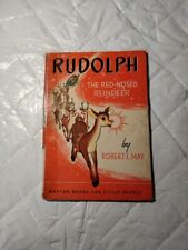 Vintage Roudolph The Red Nose Reindeer 1st Edition Christmas Classic  picture