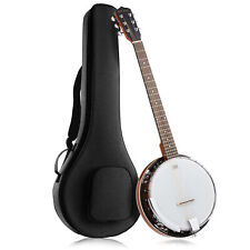 6-String Banjo Guitar with Closed Solid Back Resonator and 24 Brackets picture