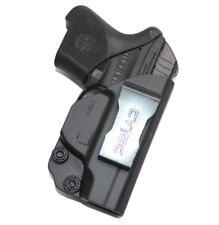 Concealed Carry IWB Gun Holster for Ruger LCP 380 Black Polymer Inside Waistband picture