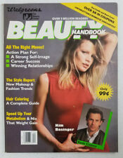 Rare Walgreens Beauty Handbook 1989 Vtg - Kim Basinger Cover - No Label - EX picture
